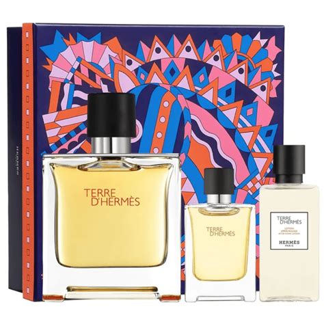 Hermes Terre D' 3 Piece Gift Set for Men 